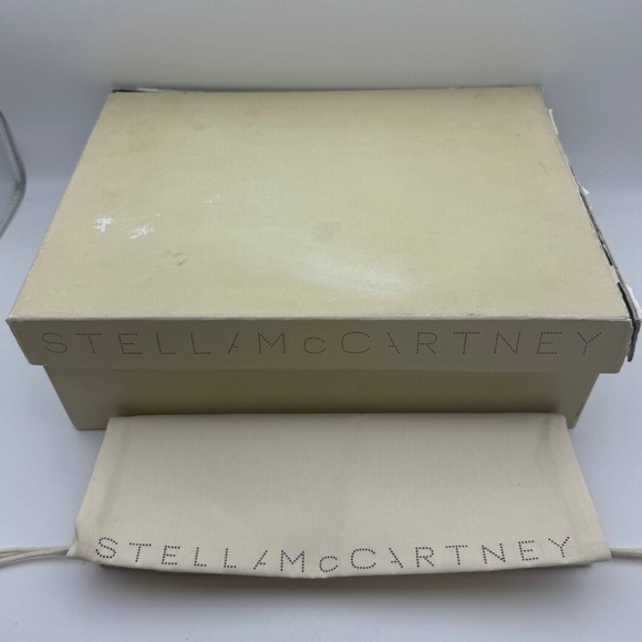 HIGH-HEEL SANDALS SLIP-ON STYLE VON STELLA MCCARTNEY SIZE 38 - Picture 8 of 9